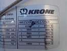 Шторный полуприцеп тент/штора Krone SD 70500