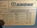 Шторный полуприцеп тент/штора Krone SD 43166