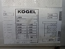 Шторный полуприцеп тент/штора Kogel S24 00309