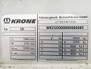 Шторный полуприцеп тент/штора Krone SD 86085