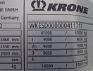 Шторный полуприцеп тент/штора Krone SD 11712