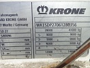 Шторный полуприцеп тент/штора Krone SDP27 80356
