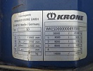 Шторный полуприцеп тент/штора Krone SD 97000