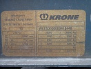 Шторный полуприцеп тент/штора Krone SD 18448