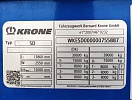Шторный полуприцеп тент/штора Krone SD 55887