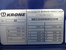 Шторный полуприцеп тент/штора Krone SD 33490