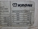 Шторный полуприцеп тент/штора Krone SDP27 09612