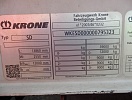 Шторный полуприцеп тент/штора Krone SD 95323