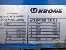 Шторный полуприцеп тент/штора Krone SDP27 92323