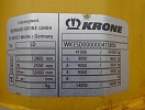 Шторный полуприцеп тент/штора Krone SD 15800