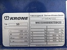 Шторный полуприцеп тент/штора Krone SD 08420