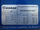 Шторный полуприцеп тент/штора Krone SD 13855