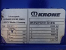 Шторный полуприцеп тент/штора Krone SDP27 01896
