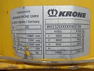 Шторный полуприцеп тент/штора Krone SD 02184