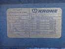Шторный полуприцеп тент/штора Krone SD 43216