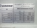 Шторный полуприцеп тент/штора Krone SD 70328