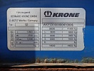 Шторный полуприцеп тент/штора Krone SD 10006